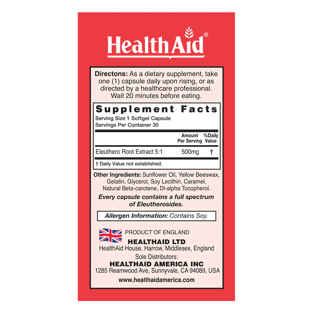 HealthAid Sibergin® 30 Caps