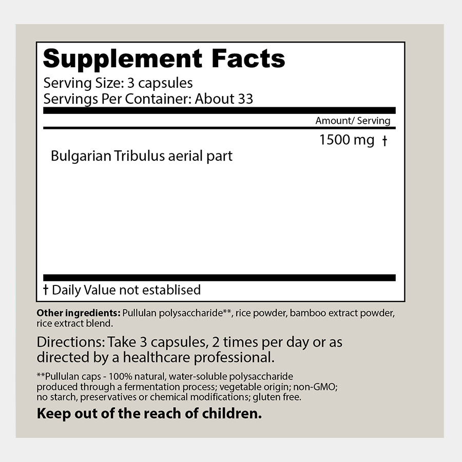 Dragon Herbs Tribulus 100 Caps