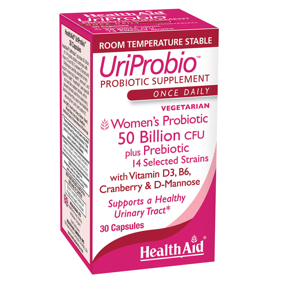 HealthAid UriProbio™ 30 Caps